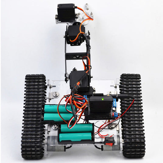 Acrylic Tank Robot With 4 DOF Robot Arm