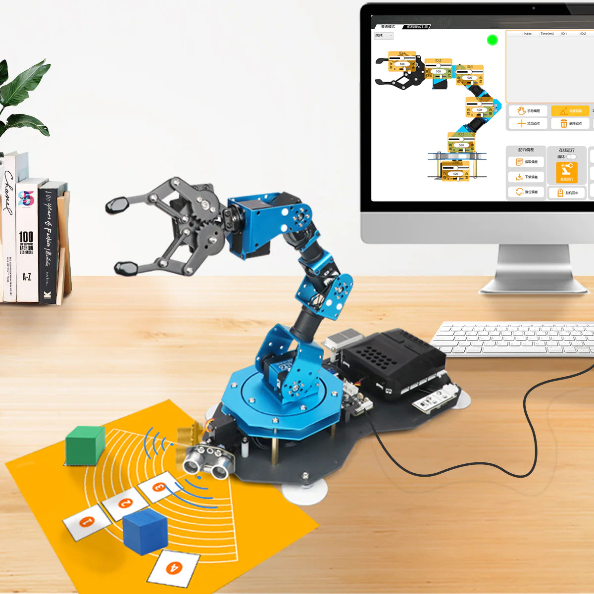 arduino compatible polaris a python programmabl Images... xArm 2.0 Programmable Robotic Kit with Scratch and Python Support ...