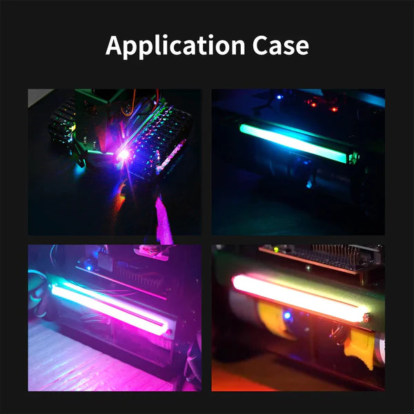 Load image into Gallery viewer, 14 LED programmable RGB Light Bar
