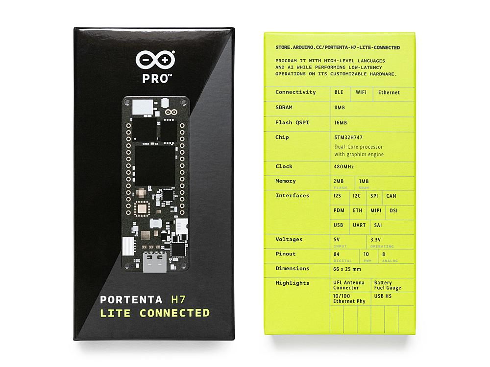 Arduino Portenta H7 Lite Connected Online