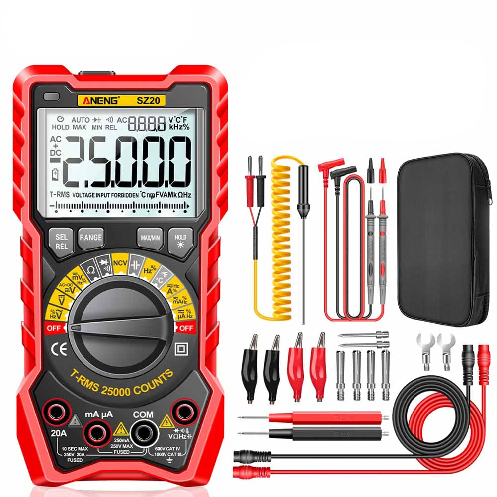 ANENG SZ20 25000 Counts Professional Digital Multimeter
