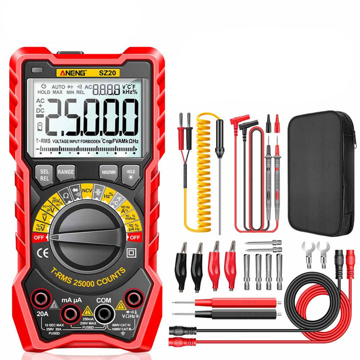 ANENG SZ20 25000 Counts Professional Digital Multimeter