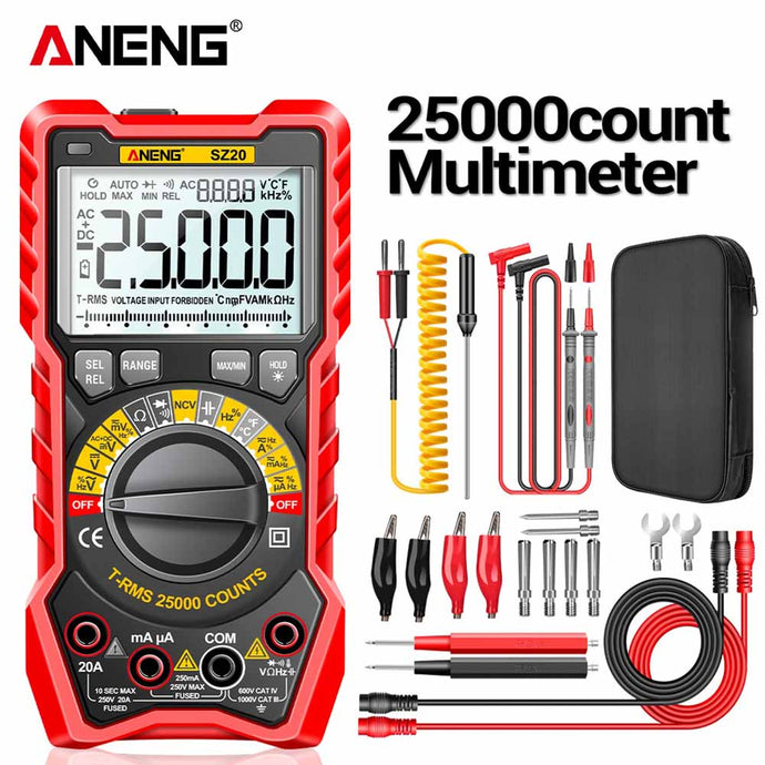 ANENG SZ20 25000 Counts Professional Digital Multimeter