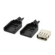 USB 2.0 Type A Socket 4 Pin Plug Connector