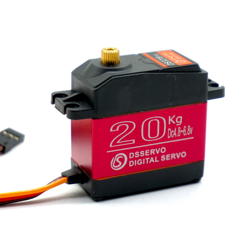 Load image into Gallery viewer, DSServo DS3218 20KG Digital Metal Servo with Metal Servo Horn
