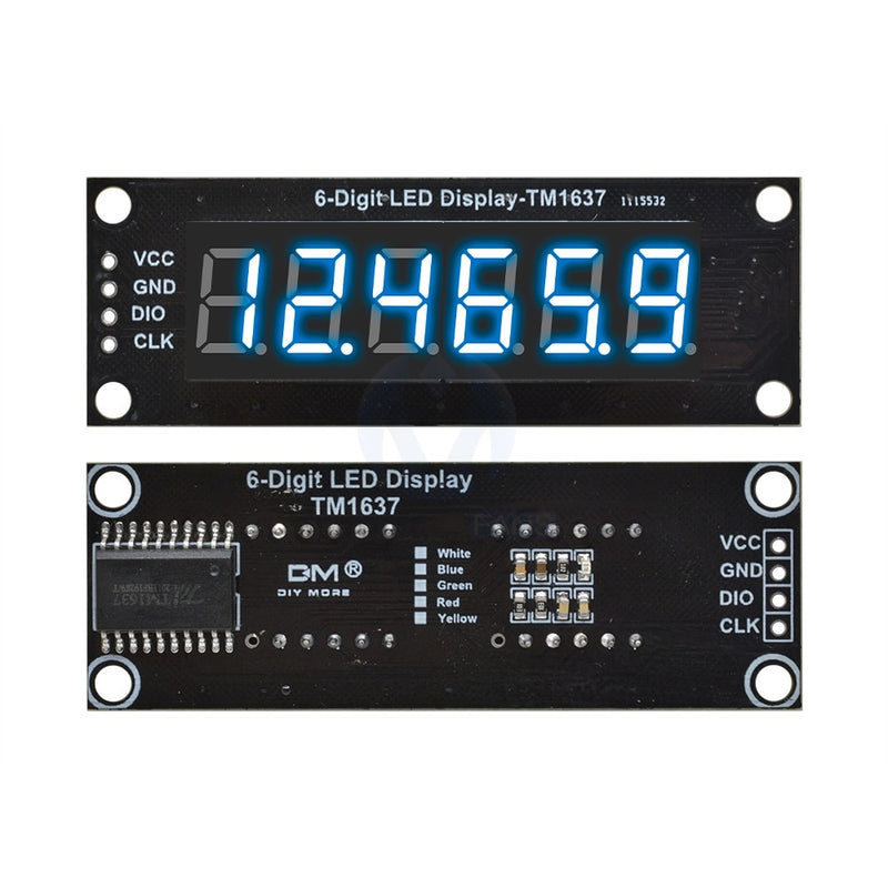 Load image into Gallery viewer, 0.36&quot; 6-Digit 7-Segment LED Display Module
