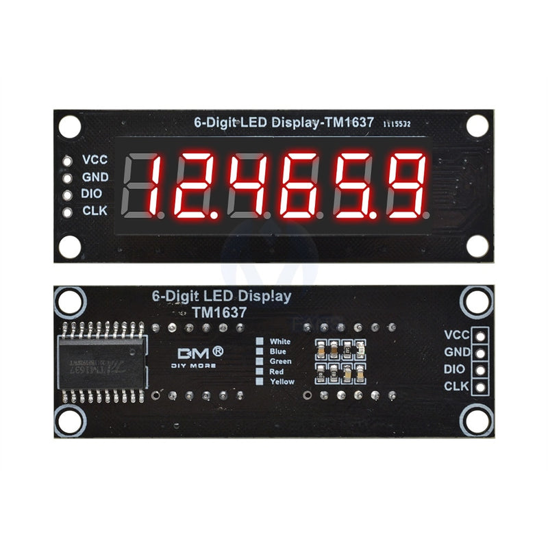 Load image into Gallery viewer, 0.36&quot; 6-Digit 7-Segment LED Display Module
