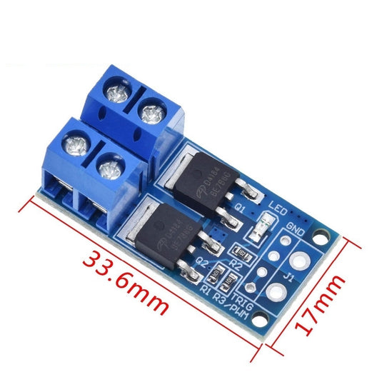 15A 400W DC 5V-36V Dual Large Power Mosfet