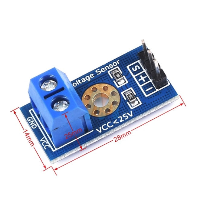 Voltage Detection Sensor Module 25V