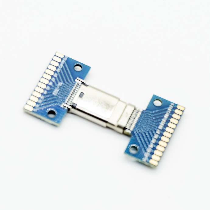 USB 3.1 Type C Connector 24+2P Male Female Breakout Board