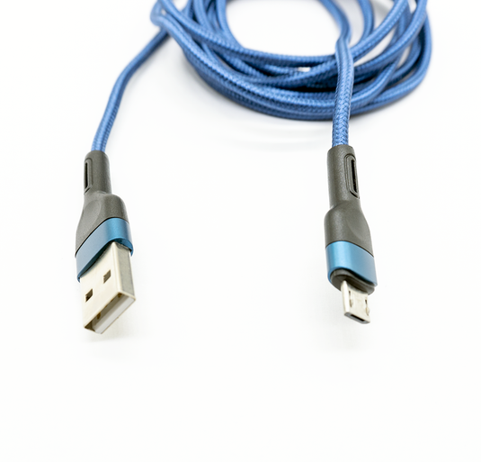 Rugged Unbreakable Nylon Braided Micro USB Cable 3A Online