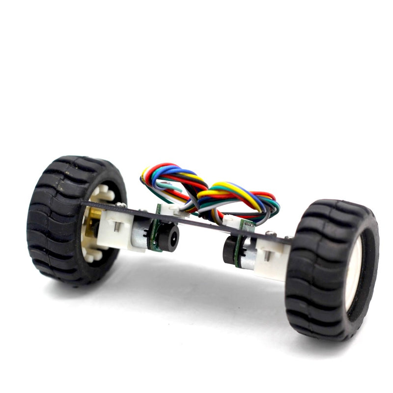 Mini Self Balance Mini Self Balancing 2WD Robot Chassis with N20 Encoder Motors by ...