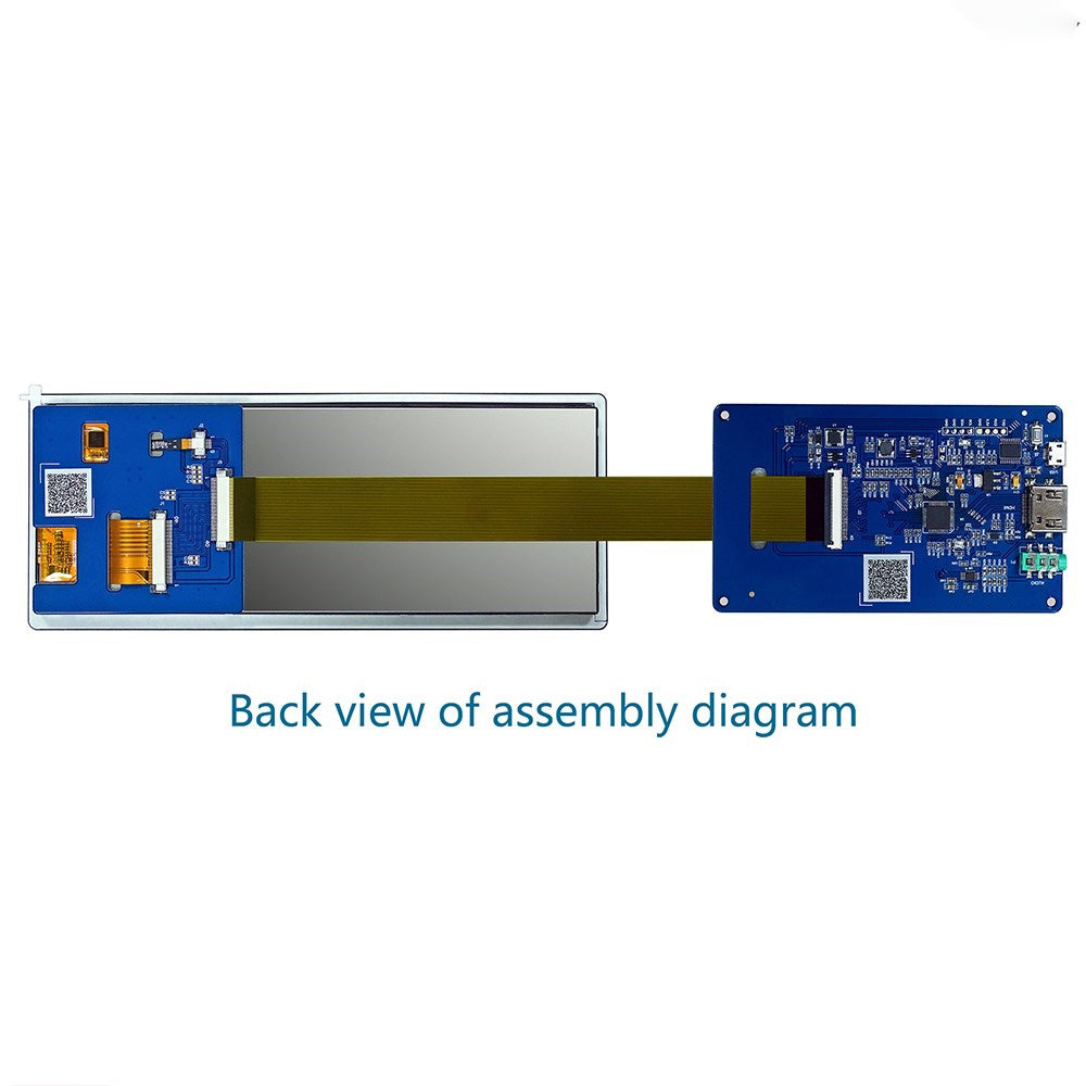 6.86 inch Stretched Bar Touch Screen LCD