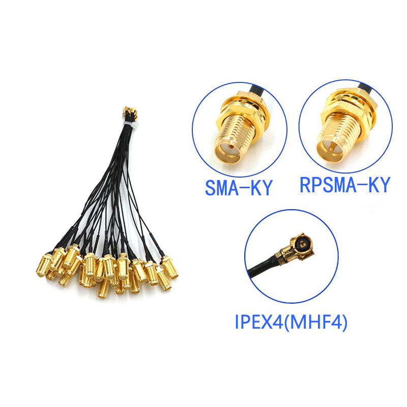 U.FL IPEX 4 to SMA / RPSMA Connector Pigtail
