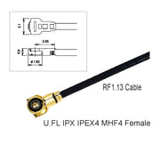 U.FL IPEX 4 to SMA / RPSMA Connector Pigtail