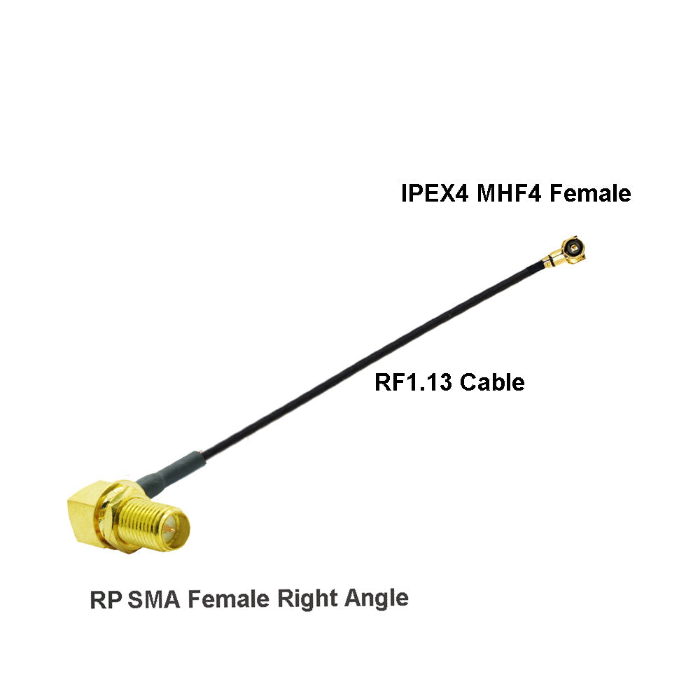 U.FL IPEX 4 to SMA / RPSMA Connector Pigtail