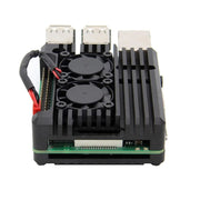 Raspberry Pi 4 Aluminum Case With Dual Cooling Fan Online