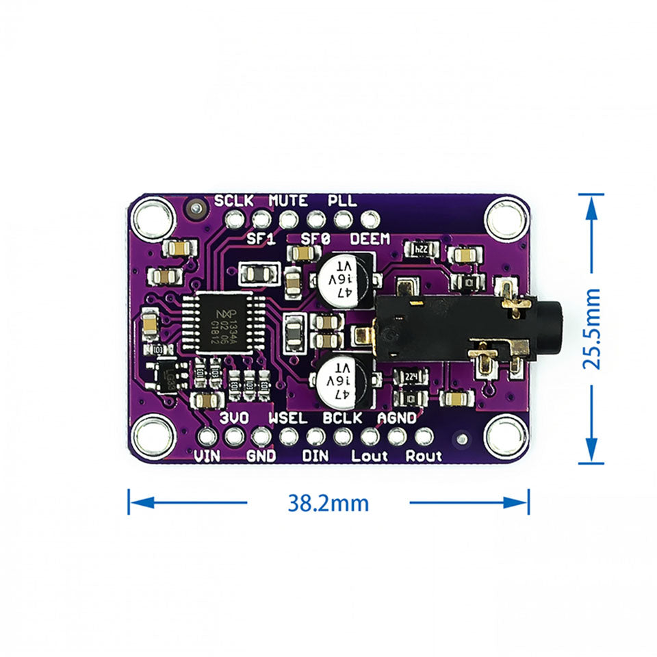 CJMCU-1334 UDA1334A I2S Stereo Decoder