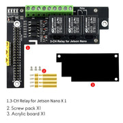 3-Ch Relay Expansion Board For Jetson Nano Online