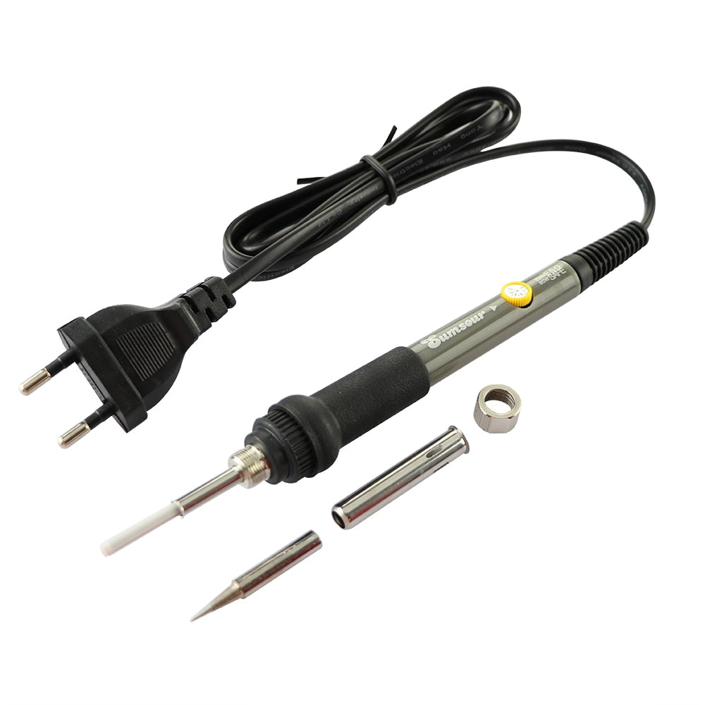 60W Adjustable Temperature Soldering Iron - High Quality