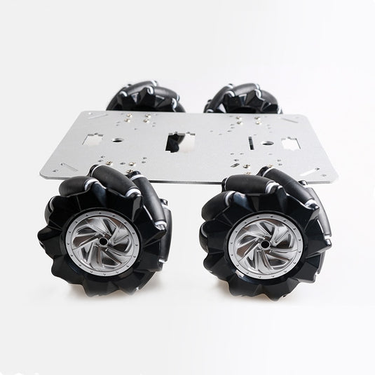 4WD Metal Robot Chassis Kit W/ Mecanum Wheels Online