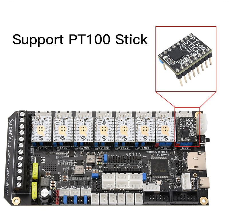 Load image into Gallery viewer, FYSETC Spider V2.2 32Bit Controller Board
