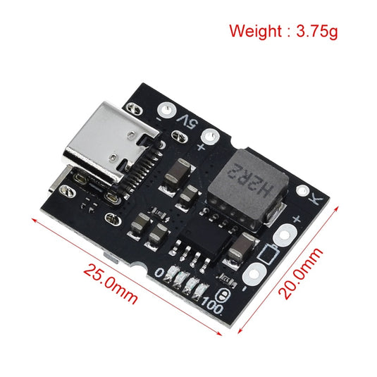 Type-C USB 5V 2A Battery Charging Discharging Boost Module