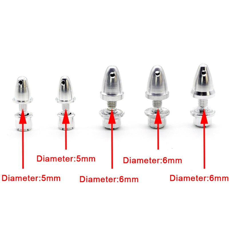 Aluminum Bullet Motor Prop Adaptor (Collet Type) Online