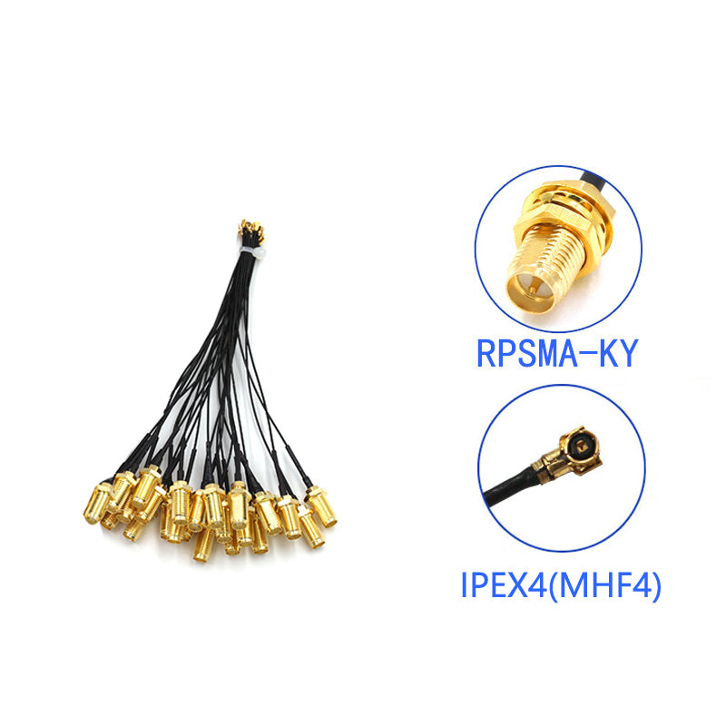U.FL IPEX 4 to SMA / RPSMA Connector Pigtail
