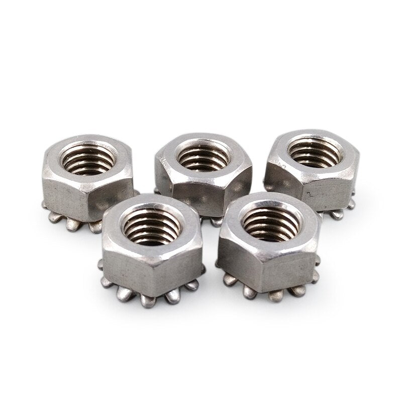 Multi tooth K-type Gear Toothed Lock Washer Nuts