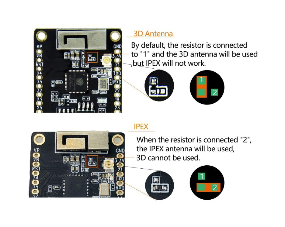 ESP32-WROVER TTGO T8 v1.7 Wifi Bluetooth  with 8MB PSRAM