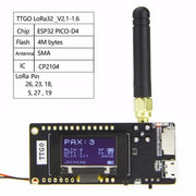 LoRa32 ESP32 0.96" OLED SD Card 868Mhz