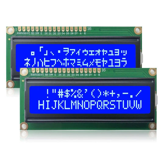Hd 440 Microcontroller ThinkRobotics 1602 2004 LCD Display Module with HD44780 Controller and ...