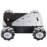 Dual Layer 4WD Robot Chassis Kit With Omni Wheels Online