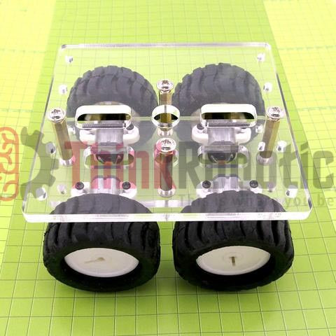 Load image into Gallery viewer, N20 4WD Robot Chassis
