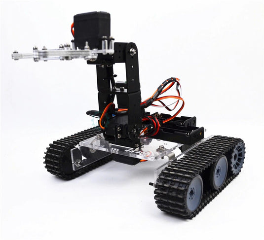Acrylic Tank Robot With 4 DOF Robot Arm