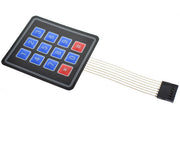 4 X 3 Flexible Matrix Keypad Membrane Switch Keyboard