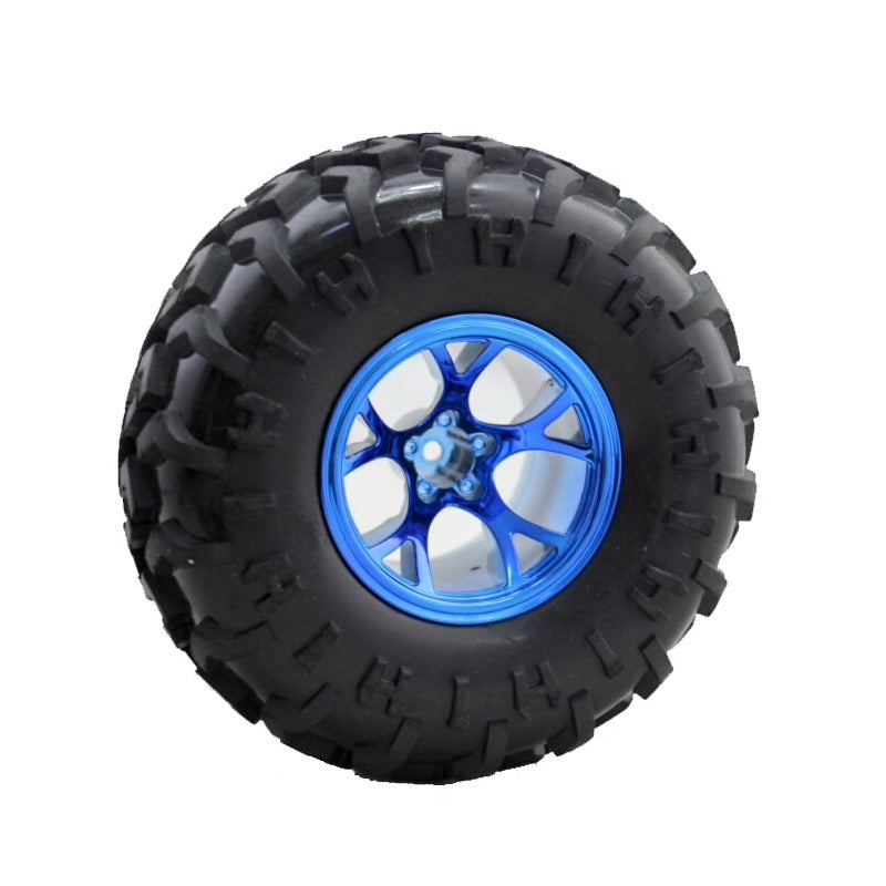 130mm Wheel Set with Couplers - ThinkRobotics.in