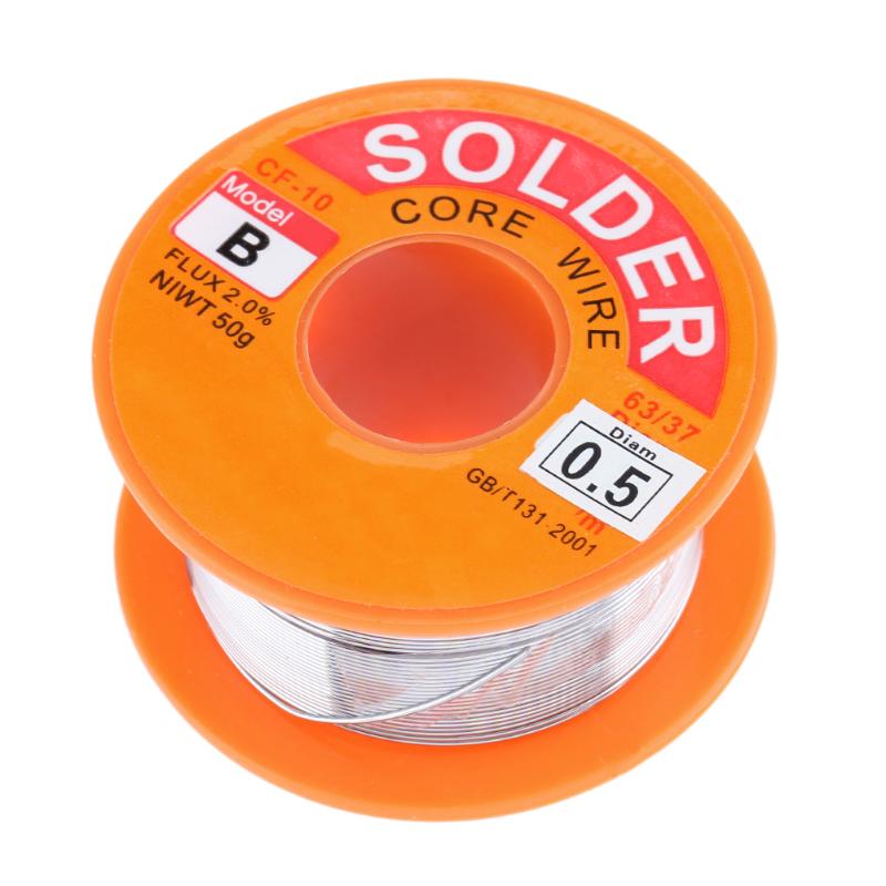 Solder Wire 0.8mm 50 gm - ThinkRobotics.in