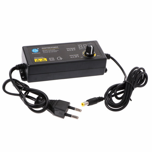 60W 3-12V 5A Adjustable Power Supply with Voltage Display