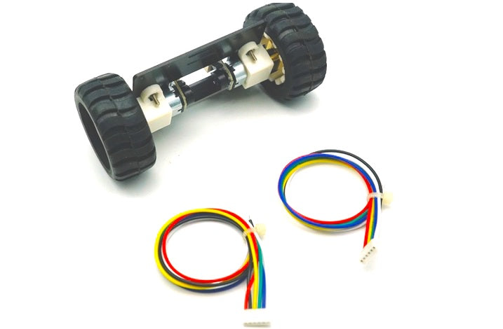 Mini Self Balance Mini Self Balancing 2WD Robot Chassis with N20 Encoder Motors by ...