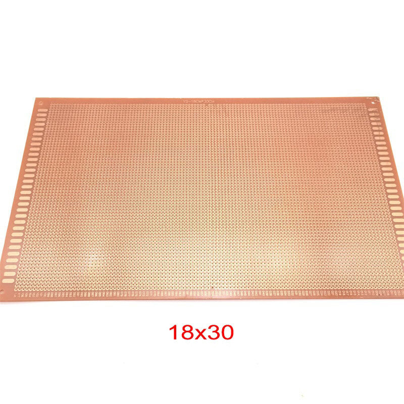 Single Side Prototyping PCB 18cm X 30cm