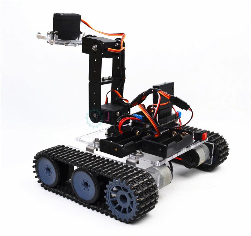 Load image into Gallery viewer, Acrylic Tank Robot With 4 DOF Robot Arm
