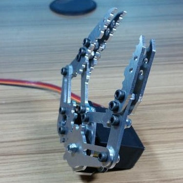 Automatic Claw System Mechanical Claw for Robot Arm with MG99R Servo | ThinkRobotics ...