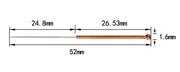 Extruder Nozzle Cleaning tool - 0.4mm Bendable Drill Bit (5 pcs)