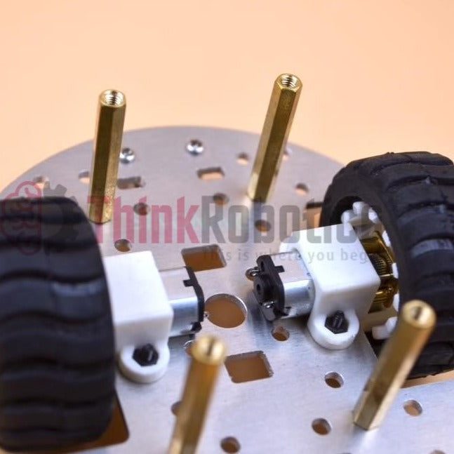 Mini 2-Wheel Drive Robot Chassis With N20 Motor Online