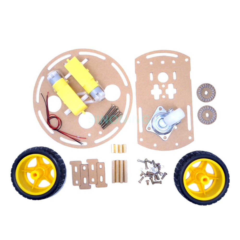 2-Wheel Drive Smart Car DIY Robot Chassis Kit