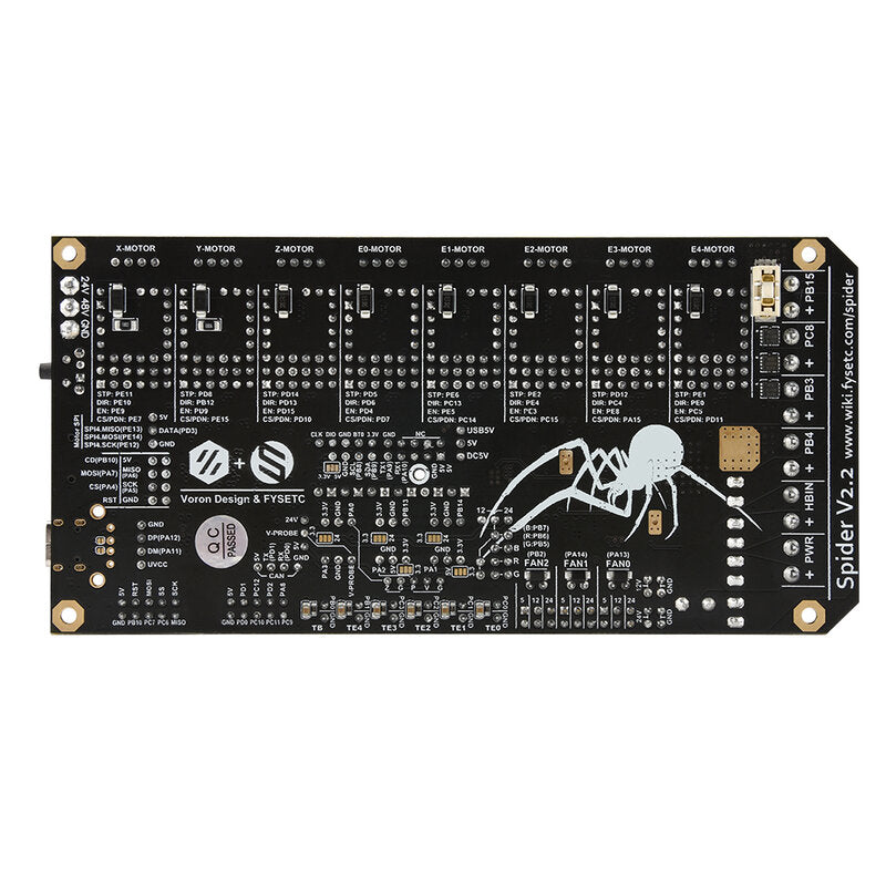 Load image into Gallery viewer, FYSETC Spider V2.2 32Bit Controller Board with 8x TMC2209
