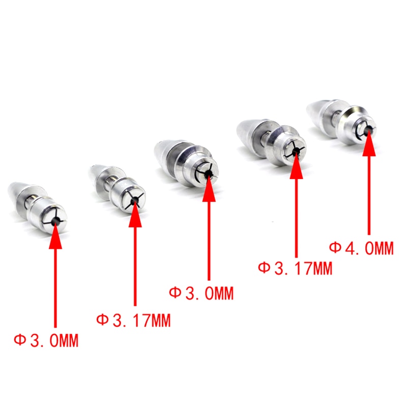 Aluminum Bullet Motor Prop Adaptor (Collet Type) Online
