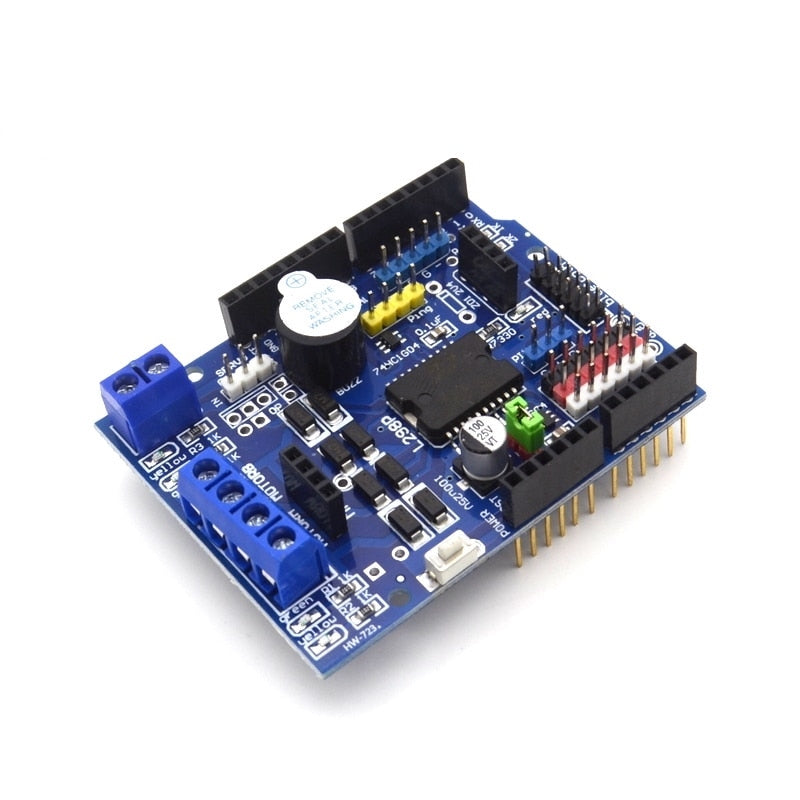 Load image into Gallery viewer, L298P 4-Channel Motor Driver Shield Online
